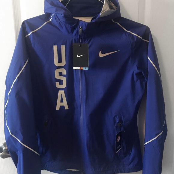 Nike Jackets & Blazers - Nike USA Olympic Team Windproof Running Jacket NWT